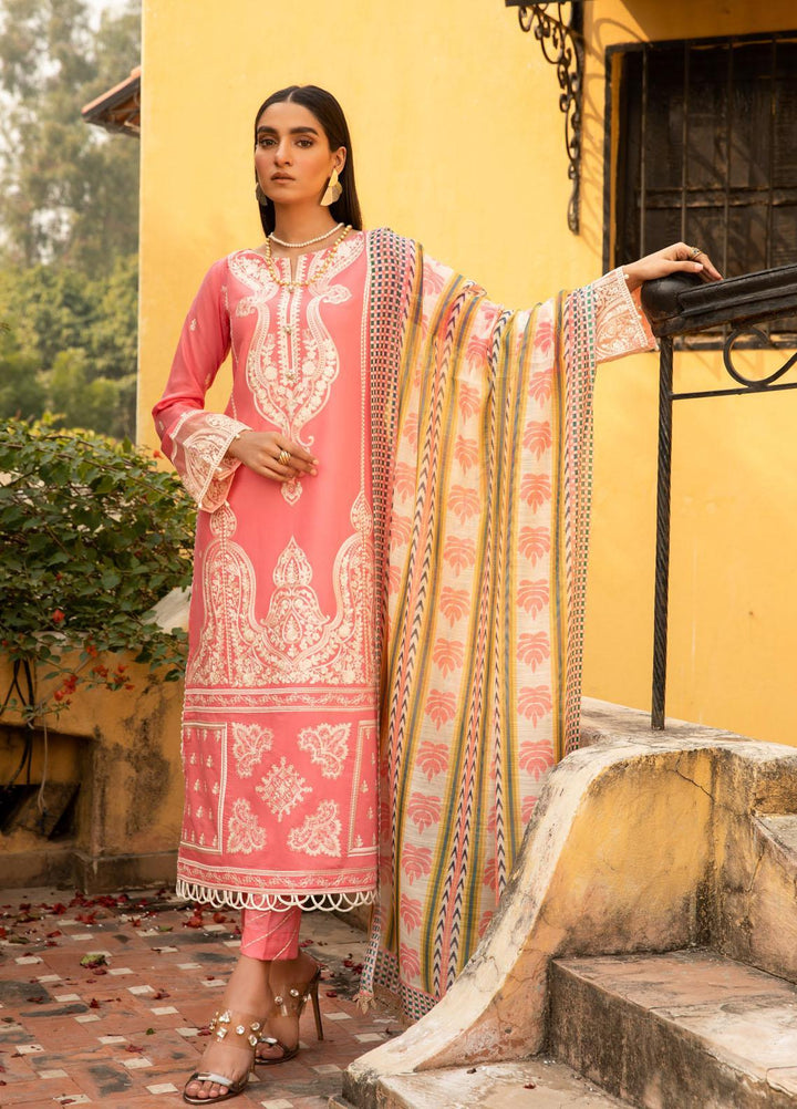 Nur-E-Nazar by Parishay Embroidered Lawn Suits Unstitched 3 Piece PRS22NN Mysa - Summer Collection