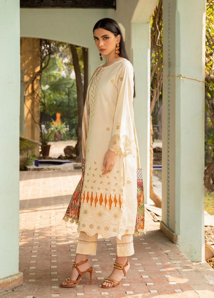 Nur-E-Nazar by Parishay Embroidered Lawn Suits Unstitched 3 Piece PRS22NN Opia - Summer Collection