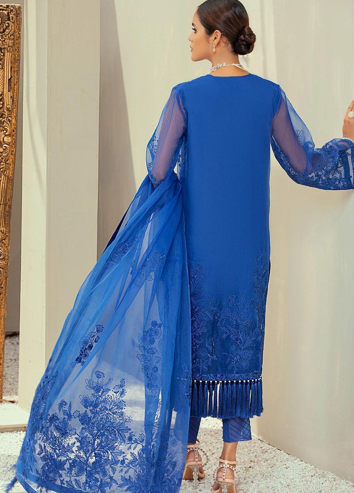 Nurani By Elegance Embroidered Organza Suits Unstitched 3 Piece ELG21N ZARIA - Festive Collection