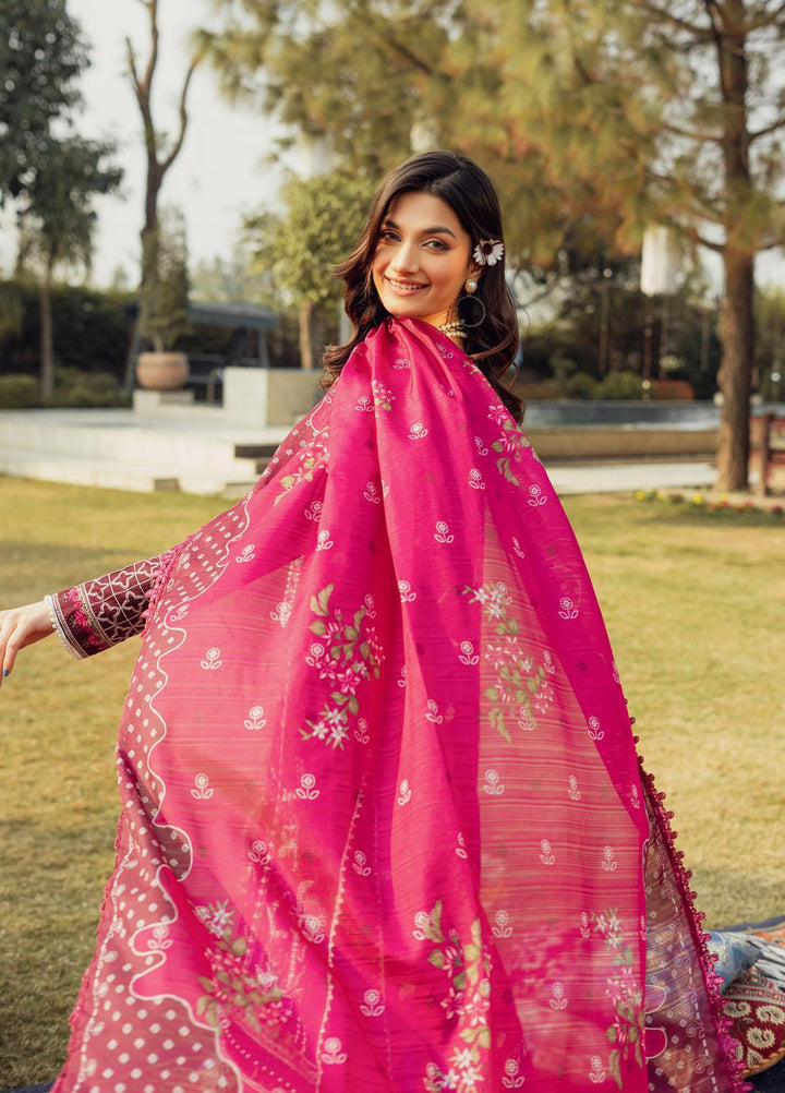 Nuray-e-Nazar by Parishay Embroidered Lawn Suits Unstitched 3 Piece PR23NNZ D-01 - Summer Collection