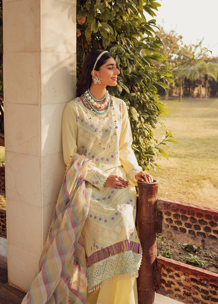 Nuray-e-Nazar by Parishay Embroidered Lawn Suits Unstitched 3 Piece PR23NNZ D-04 - Summer Collection