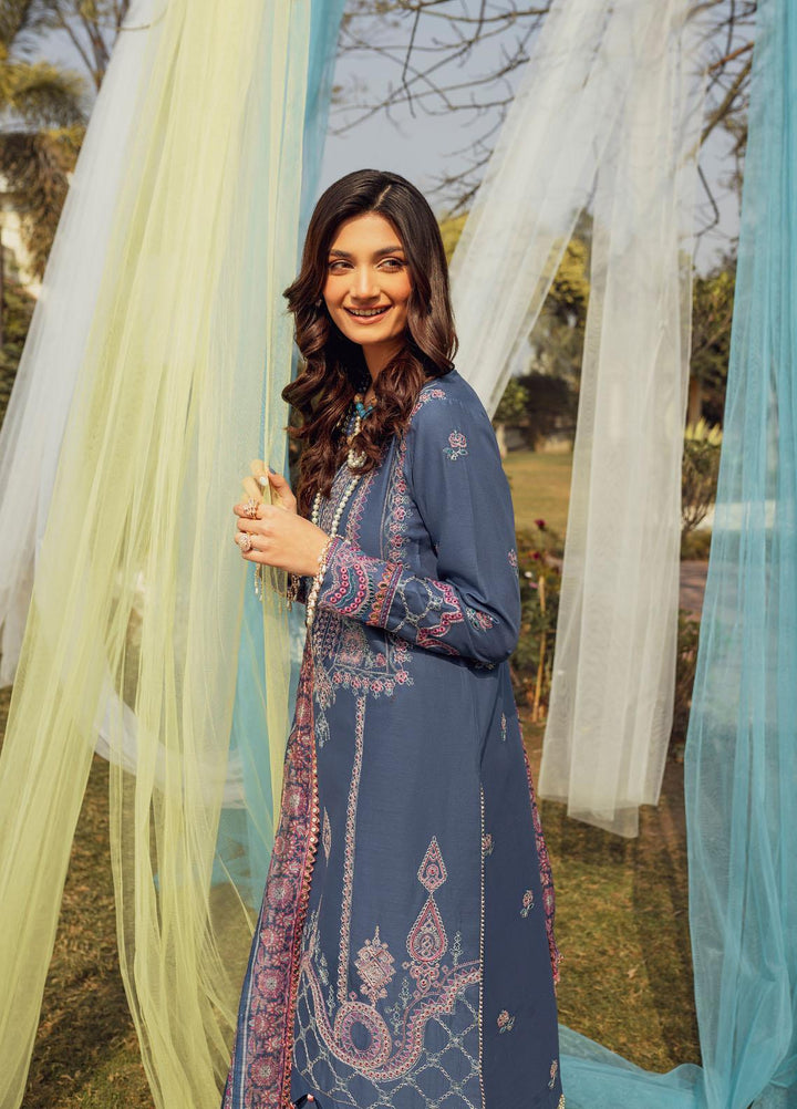 Nuray-e-Nazar by Parishay Embroidered Lawn Suits Unstitched 3 Piece PR23NNZ D-05 - Summer Collection