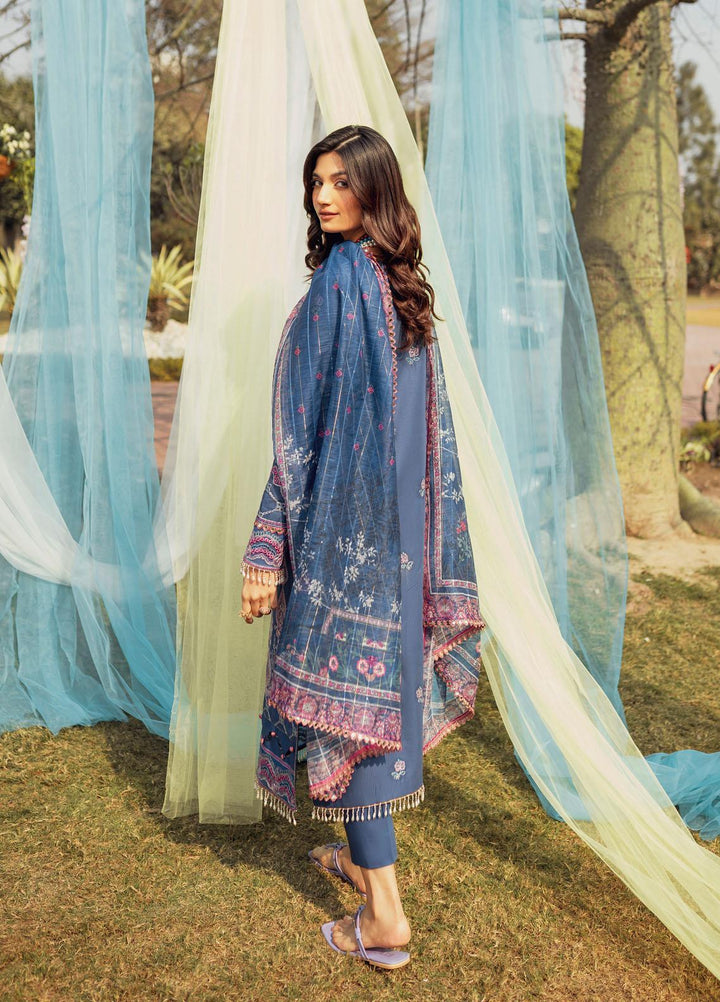 Nuray-e-Nazar by Parishay Embroidered Lawn Suits Unstitched 3 Piece PR23NNZ D-05 - Summer Collection