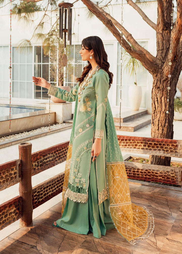 Nuray-e-Nazar by Parishay Embroidered Lawn Suits Unstitched 3 Piece PR23NNZ D-07 - Summer Collection