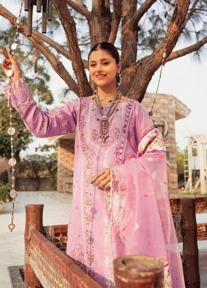 Nuray-e-Nazar by Parishay Embroidered Lawn Suits Unstitched 3 Piece PR23NNZ D-08 - Summer Collection