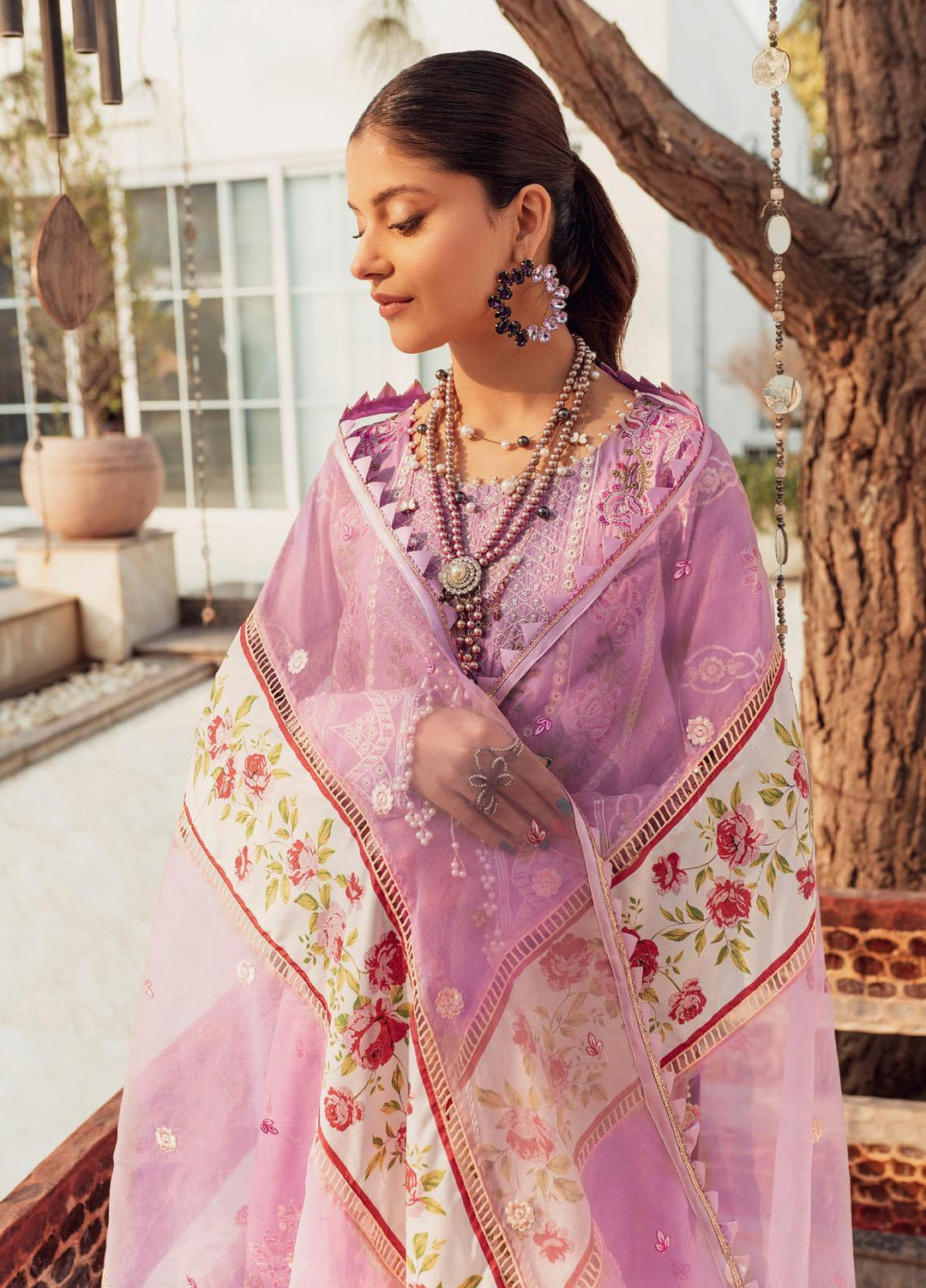 Nuray-e-Nazar by Parishay Embroidered Lawn Suits Unstitched 3 Piece PR23NNZ D-08 - Summer Collection