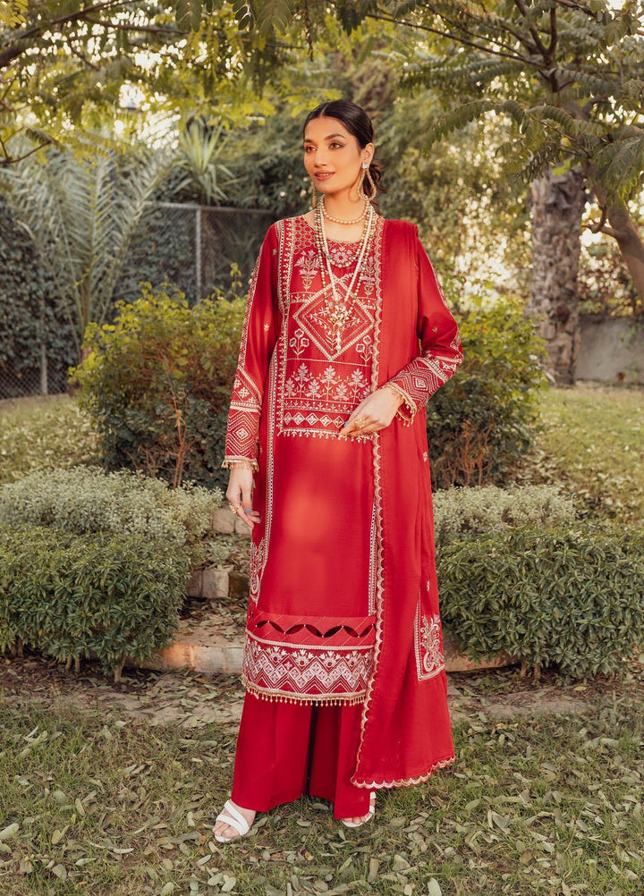 Nuray-e-Nazar by Parishay Embroidered Lawn Suits Unstitched 3 Piece PR23NNZ D-09 - Summer Collection