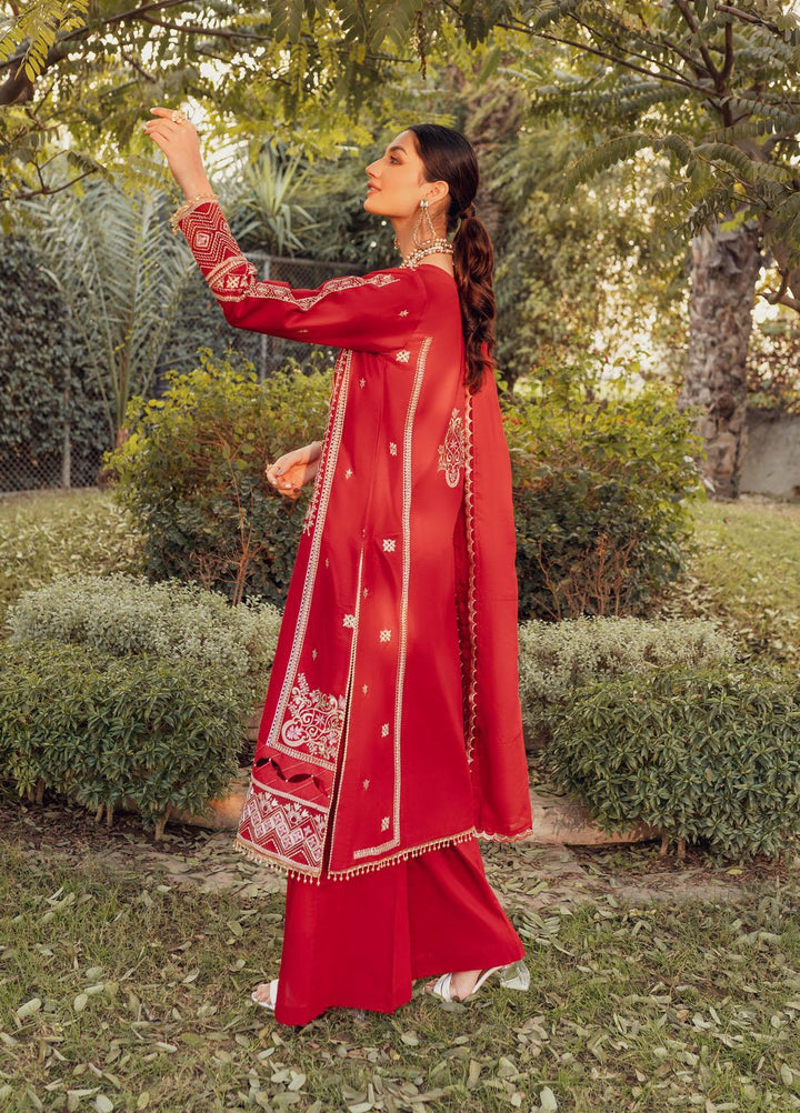 Nuray-e-Nazar by Parishay Embroidered Lawn Suits Unstitched 3 Piece PR23NNZ D-09 - Summer Collection