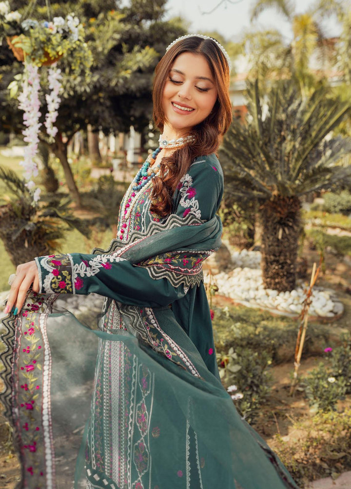 Nuray-e-Nazar by Parishay Embroidered Lawn Suits Unstitched 3 Piece PR23NNZ D-10 - Summer Collection