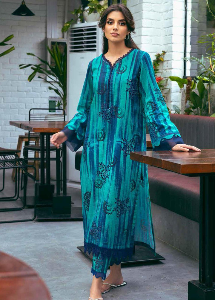 Ballerina By Nureh Embroidered Khaddar Suits Unstitched 2 Piece NU22BK NU2-64 - Winter Collection