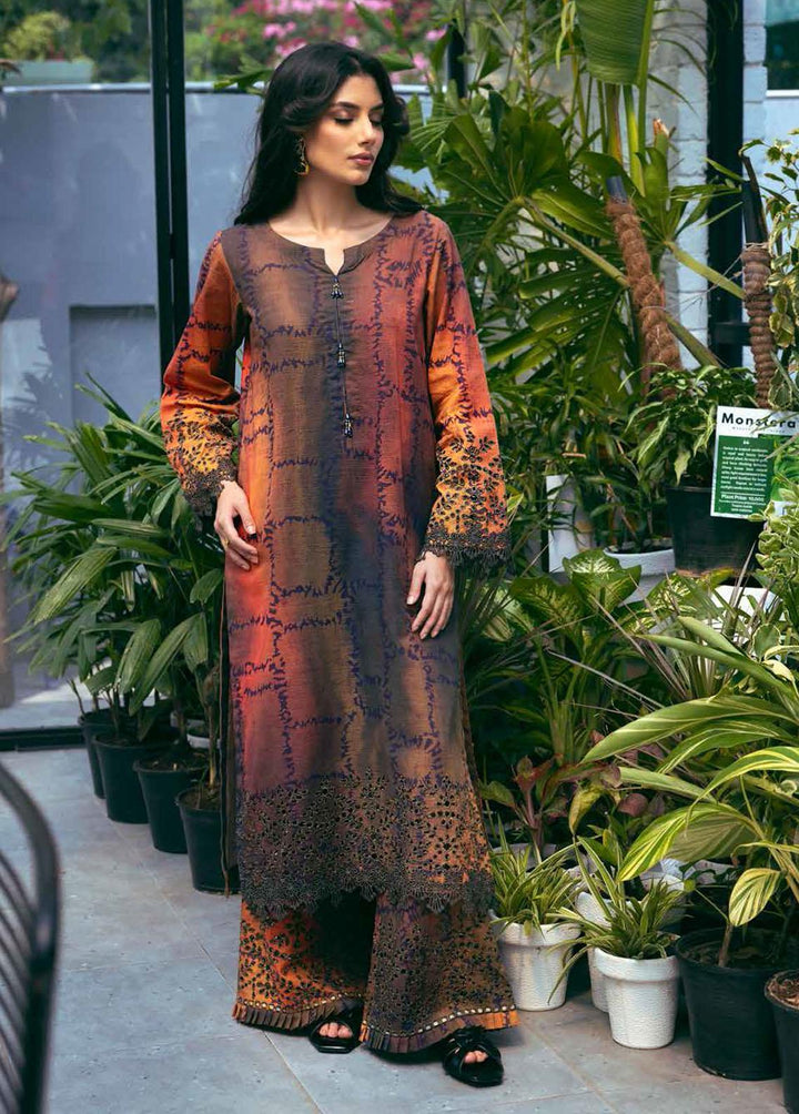 Ballerina By Nureh Embroidered Khaddar Suits Unstitched 2 Piece NU22BK NU2-65 - Winter Collection