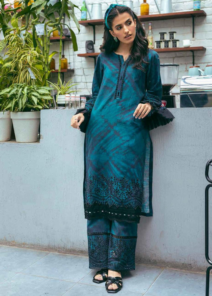 Ballerina By Nureh Embroidered Khaddar Suits Unstitched 2 Piece NU22BK NU2-69 - Winter Collection