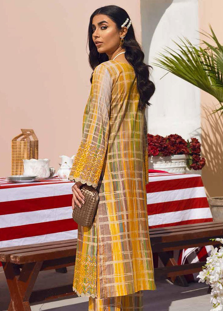 Ballerina By Nureh Embroidered Lawn Suits Unstitched 2 Piece NU22BL NU2- 36 - Summer Collection