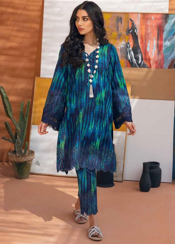 Nureh Embroidered Chikankari Khaddar Suits Unstitched 2 Piece NU21B-2 Pretty Perfect NU2-12 - Winter Collection