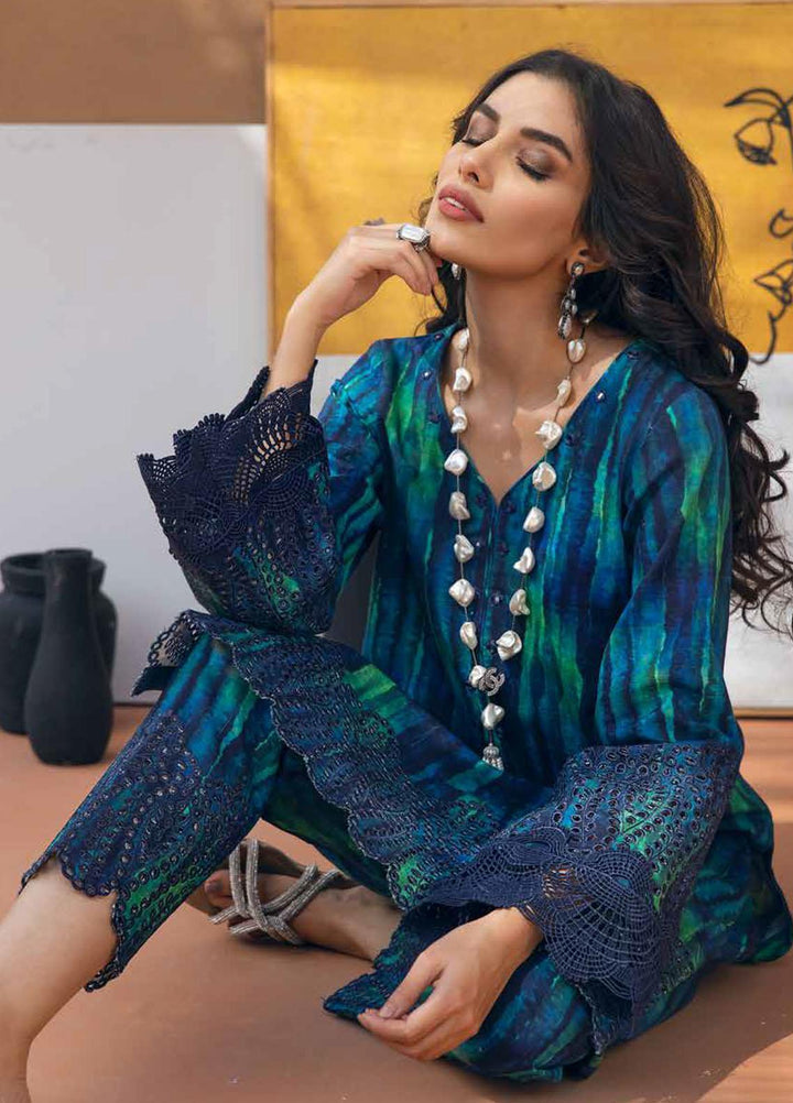 Nureh Embroidered Chikankari Khaddar Suits Unstitched 2 Piece NU21B-2 Pretty Perfect NU2-12 - Winter Collection