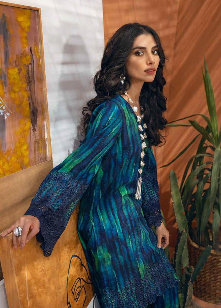 Nureh Embroidered Chikankari Khaddar Suits Unstitched 2 Piece NU21B-2 Pretty Perfect NU2-12 - Winter Collection