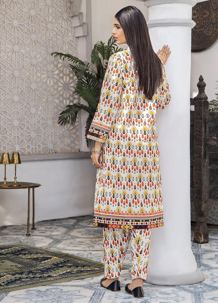 Nureh By Khas Printed Lawn Suits Unstitched 2 Piece KHS23N RKT-1702 - Summer Collection
