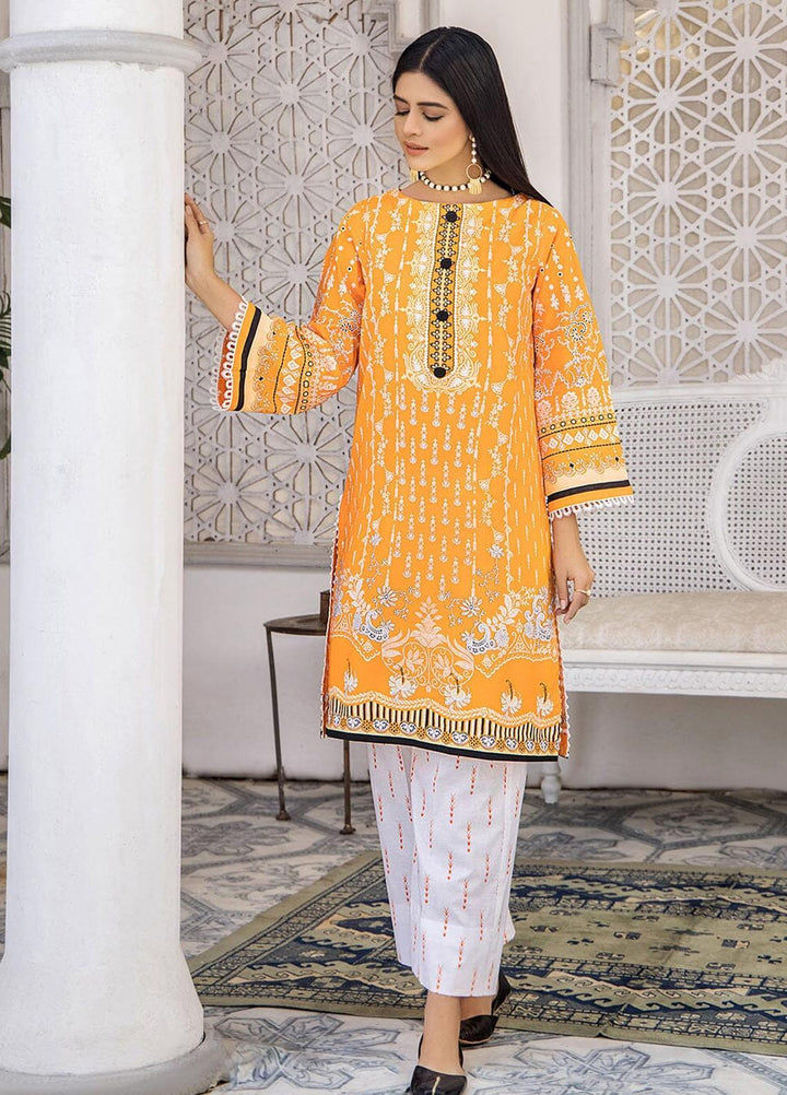 Nureh By Khas Printed Lawn Suits Unstitched 2 Piece KHS23N RKT-1707 - Summer Collection