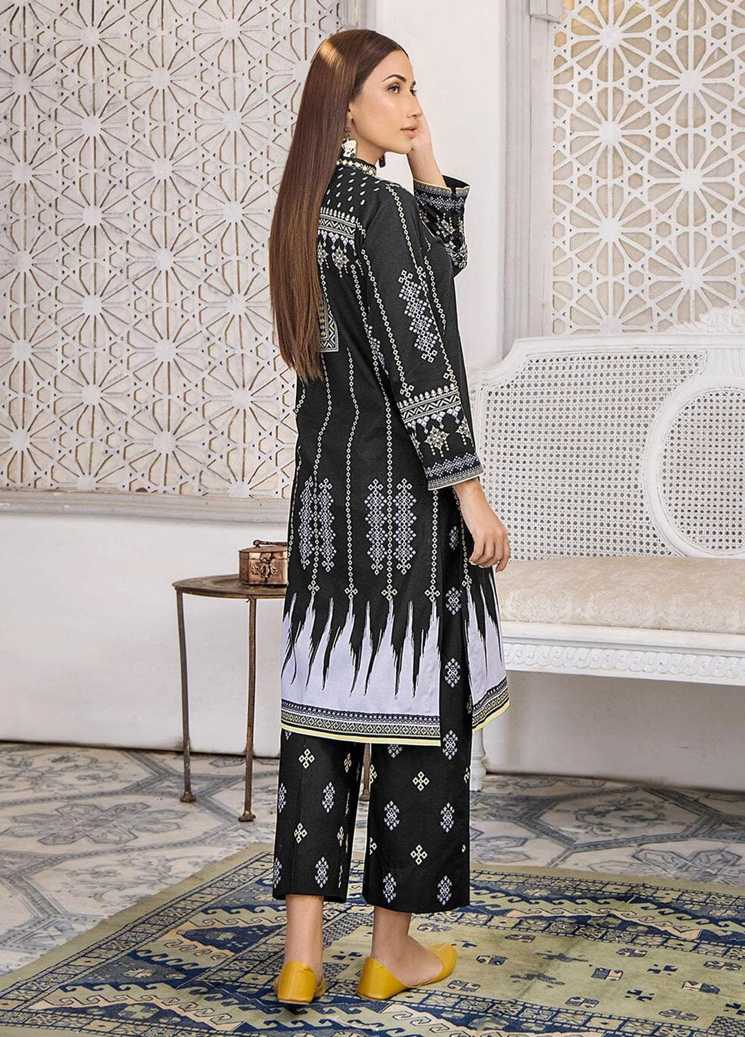 Nureh By Khas Printed Lawn Suits Unstitched 2 Piece KHS23N RKT-1710 - Summer Collection