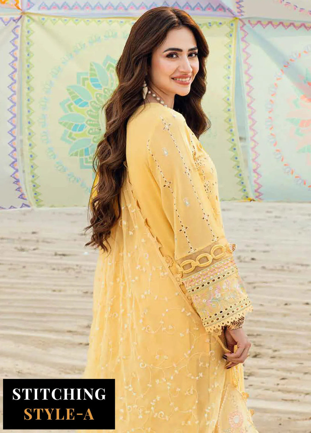 Nureh Chikankari Swiss Lawn Suits Unstitched 4 Piece NU25KE NE-144 - Summer Collection