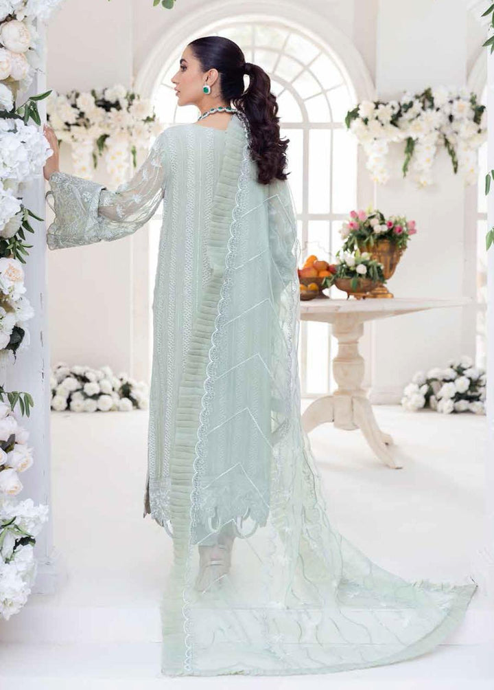 Elanora By Nureh Embroidered Chiffon Suits Unstitched 4 Piece NU22E NEL-03 - Luxury Collection