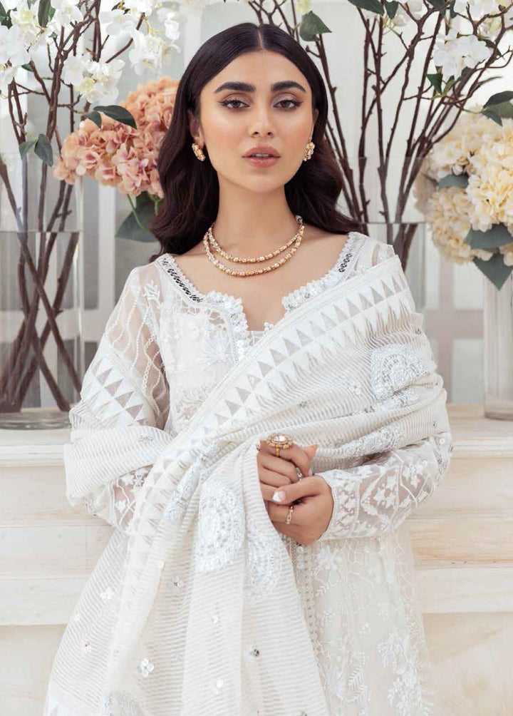 Elanora By Nureh Embroidered Chiffon Suits Unstitched 4 Piece NU22E NEL-04 - Luxury Collection