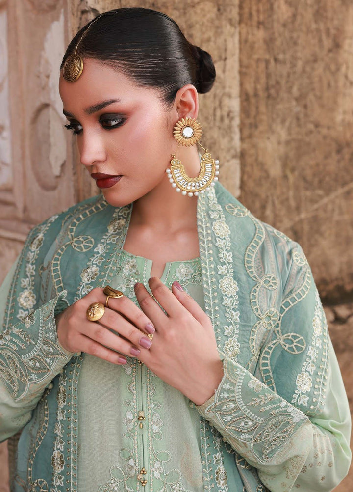 Nureh Embroidered Jacquard Suits Unstitched 3 Piece NU25MJ D-04 NJ-104 - Festive Collection