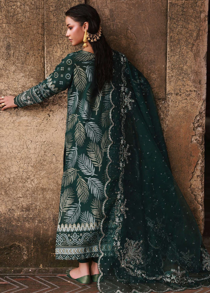 Nureh Embroidered Jacquard Suits Unstitched 3 Piece NU25MJ D-05 NJ-105 - Festive Collection