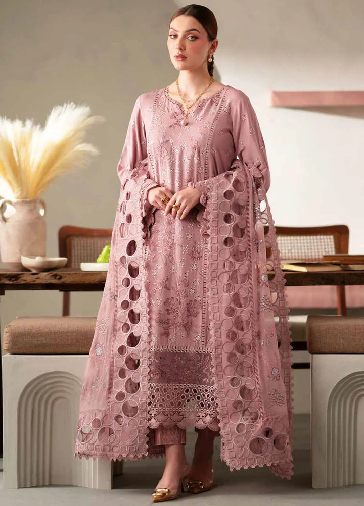 Nureh Embroidered Karandi Suit Unstitched 3 Piece NU24EK NE-102 - Winter Collection