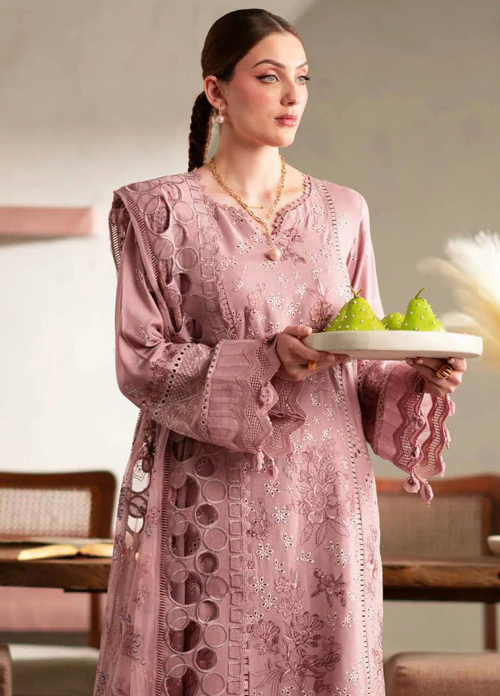 Nureh Embroidered Karandi Suit Unstitched 3 Piece NU24EK NE-102 - Winter Collection