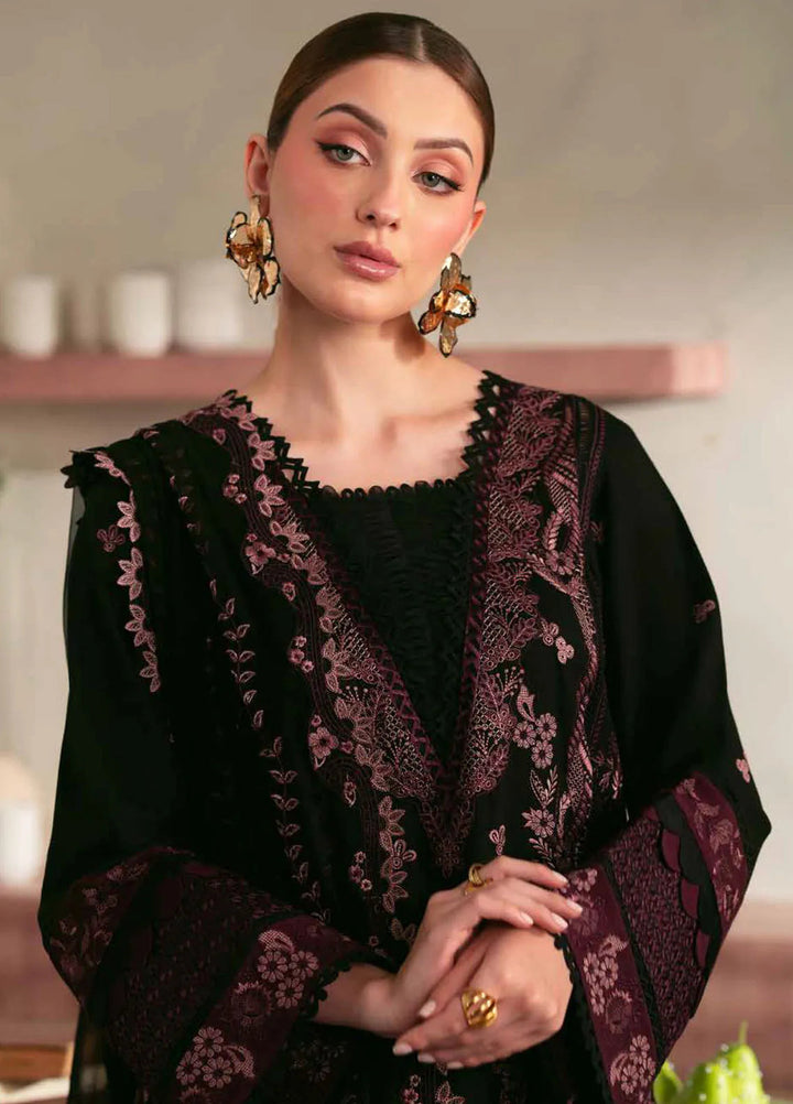 Nureh Embroidered Karandi Suit Unstitched 3 Piece NU24EK NE-105 - Winter Collection