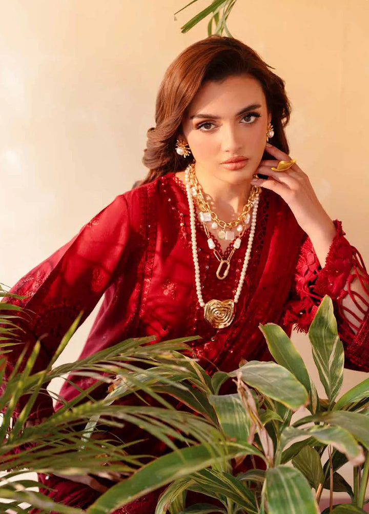 Nureh Embroidered Karandi Suits Unstitched 3 Piece NU25EK NE 131 - Winter Collection