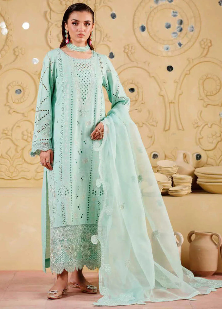 Nureh Embroidered Karandi Suits Unstitched 4 Piece NU25EK NE 134 - Winter Collection