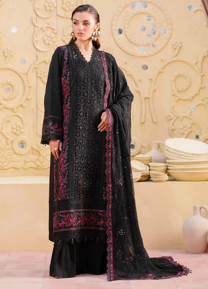 Nureh Embroidered Karandi Suits Unstitched 4 Piece NU25EK NE 135 - Winter Collection