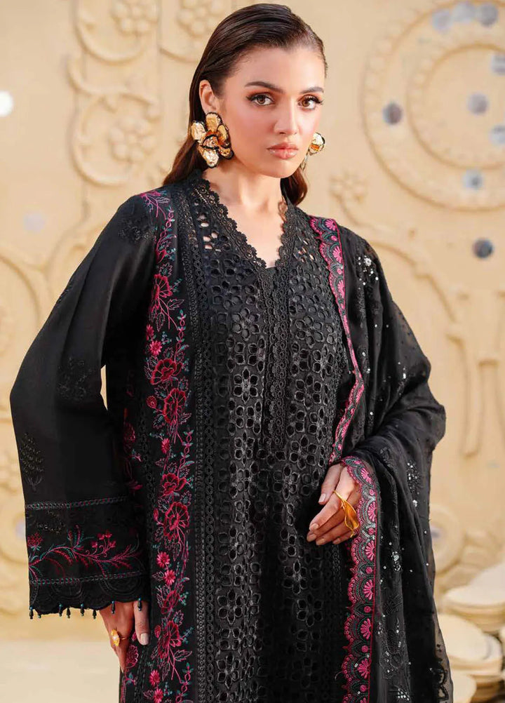 Nureh Embroidered Karandi Suits Unstitched 4 Piece NU25EK NE 135 - Winter Collection