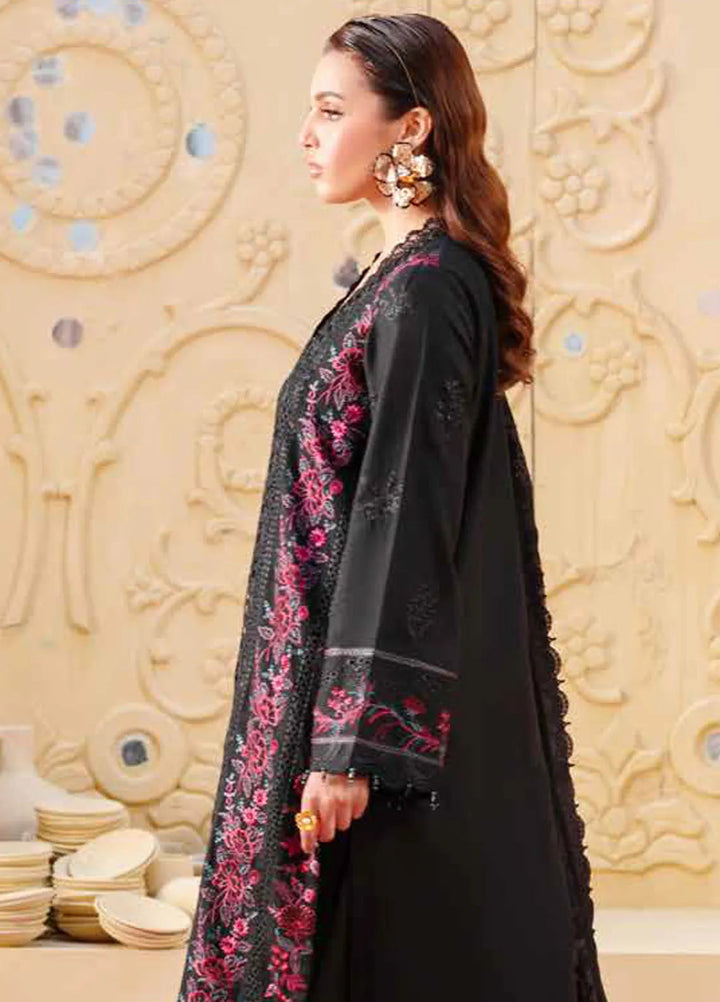 Nureh Embroidered Karandi Suits Unstitched 4 Piece NU25EK NE 135 - Winter Collection