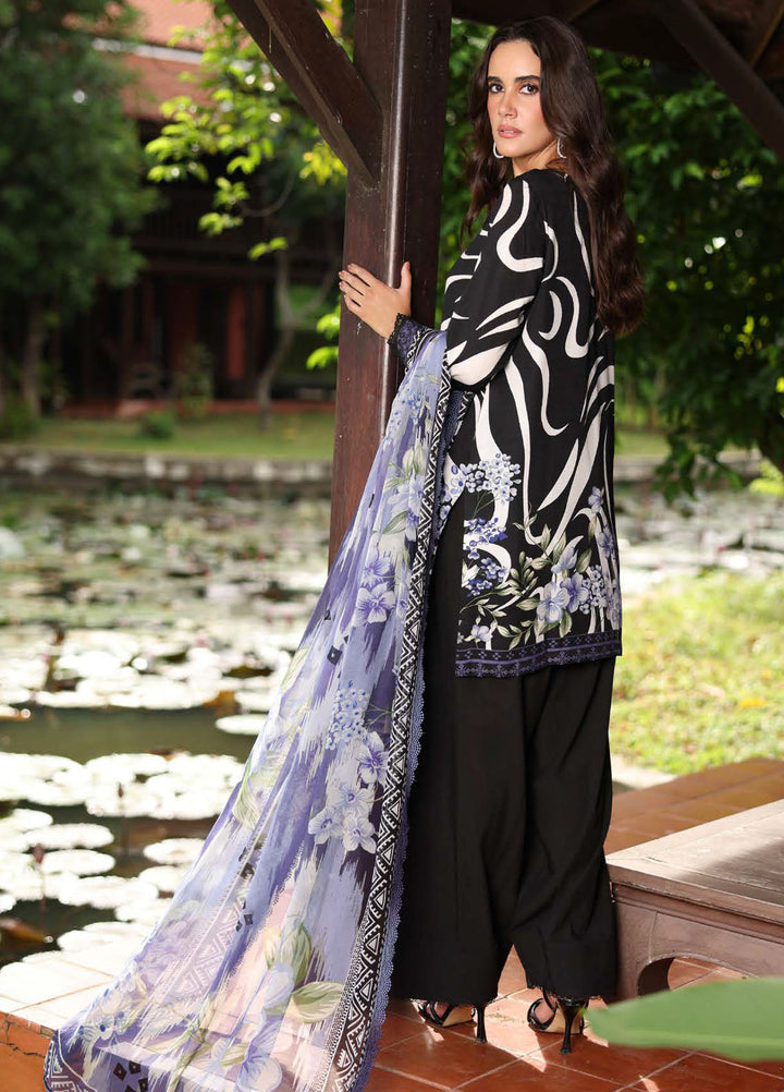 Nureh Embroidered Linen Suits Unstitched 3 Piece NU25DU DD-24 - Winter Collection