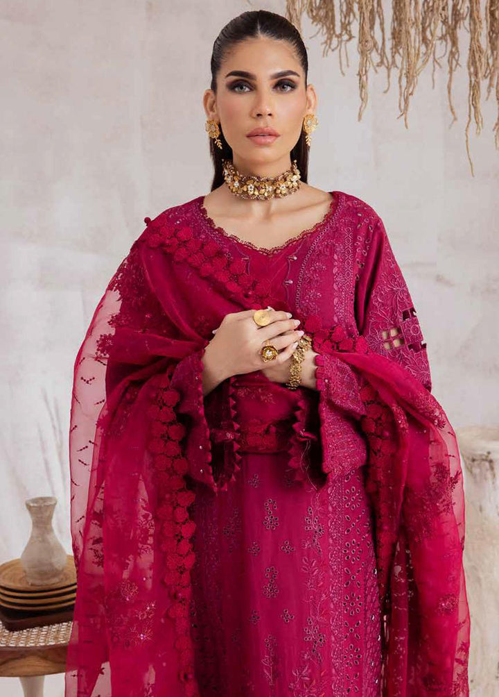 Nureh Embroidered Karandi Suits Unstitched 3 Piece NU23EK NE-40 - Winter Collection