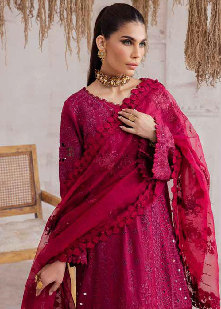 Nureh Embroidered Karandi Suits Unstitched 3 Piece NU23EK NE-40 - Winter Collection