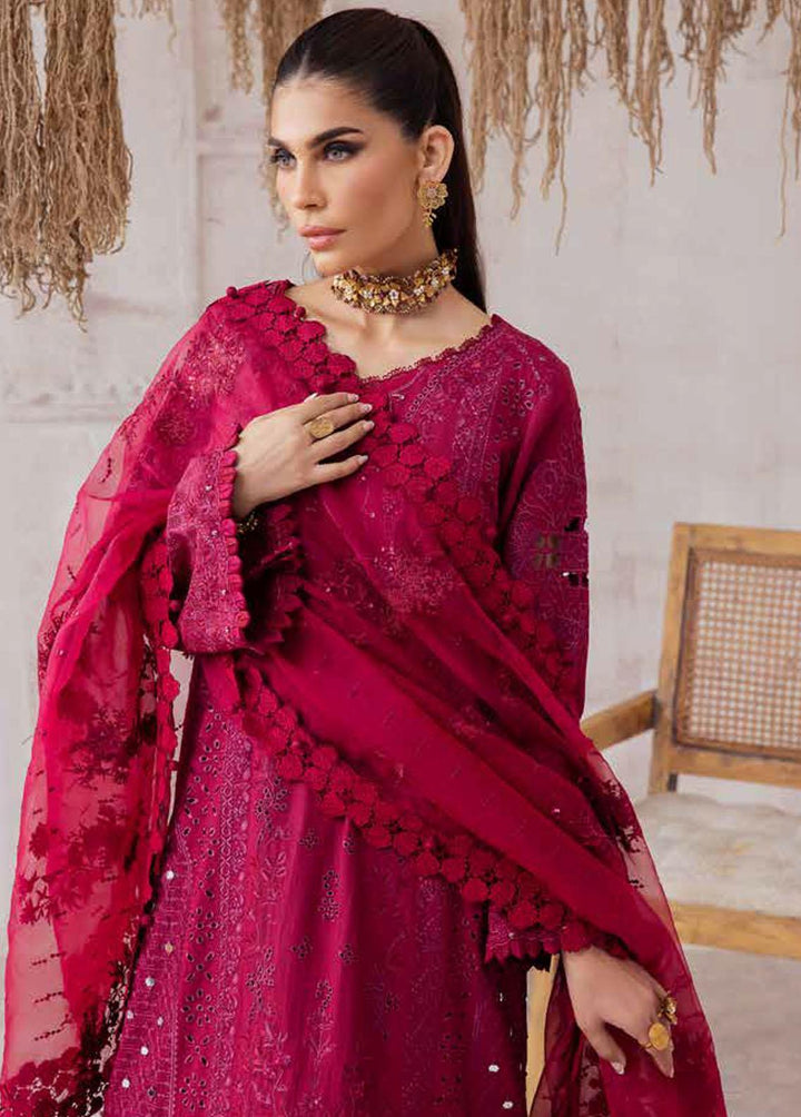 Nureh Embroidered Karandi Suits Unstitched 3 Piece NU23EK NE-40 - Winter Collection