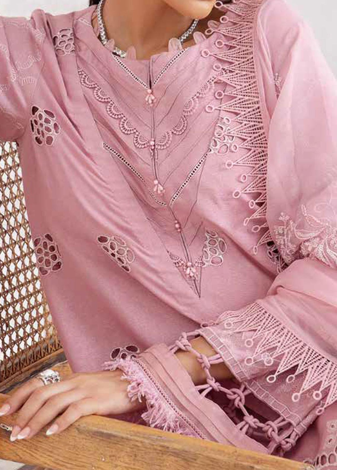 Nureh Embroidered Karandi Suits Unstitched 3 Piece NU23EK NE-43 - Winter Collection