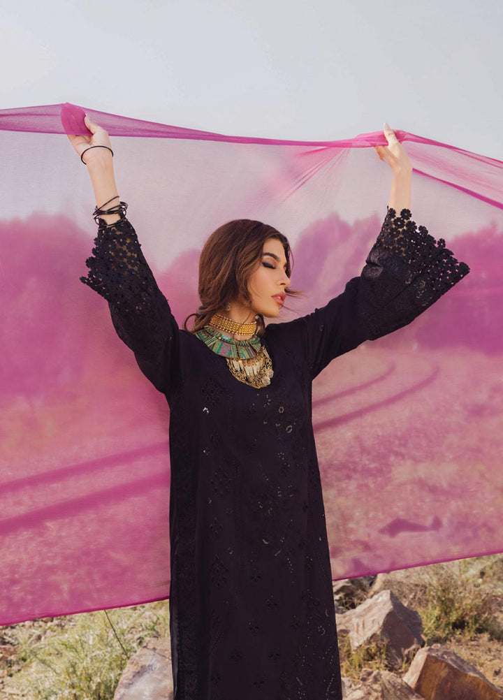 Nureh Embroidered Lawn Suits Unstitched 3 Piece NU23EL NSL-16 - Luxury Festive Collection