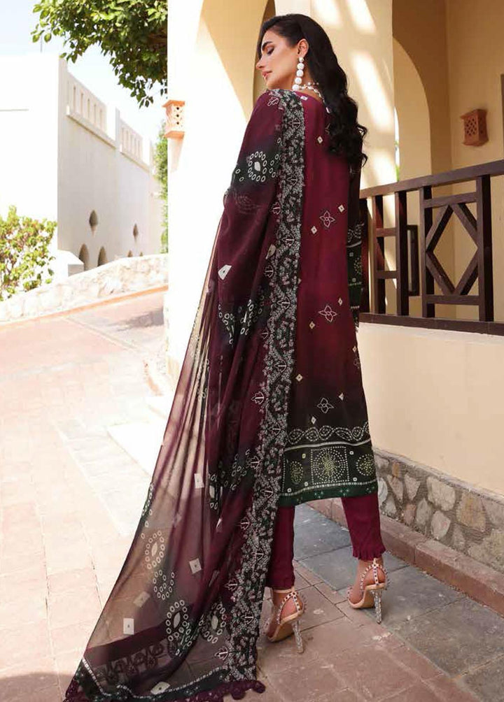 Gardenia By Nureh Embroidered Linen Suits Unstitched 3 Piece NU22LN NSG-66 - Winter Collection