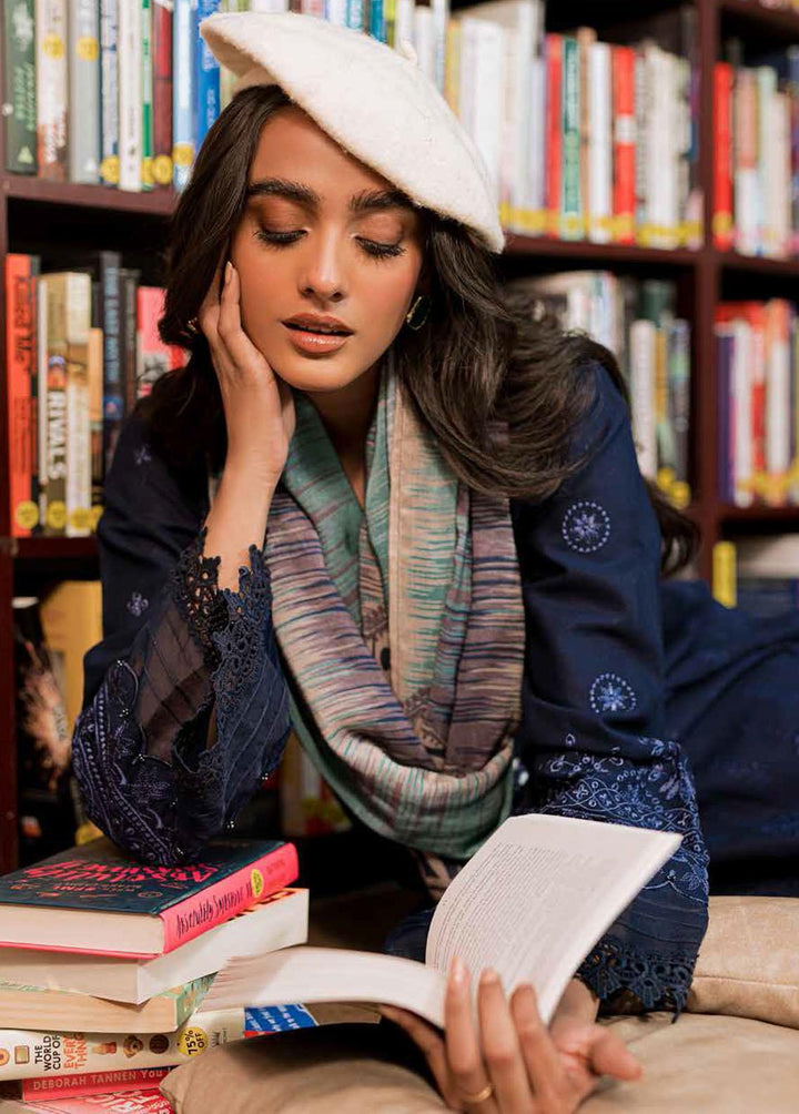 Girl Glam By Nureh Embroidered Chikankari Suits Unstitched 3 Piece NU22GG NU2-72 - Winter Collection