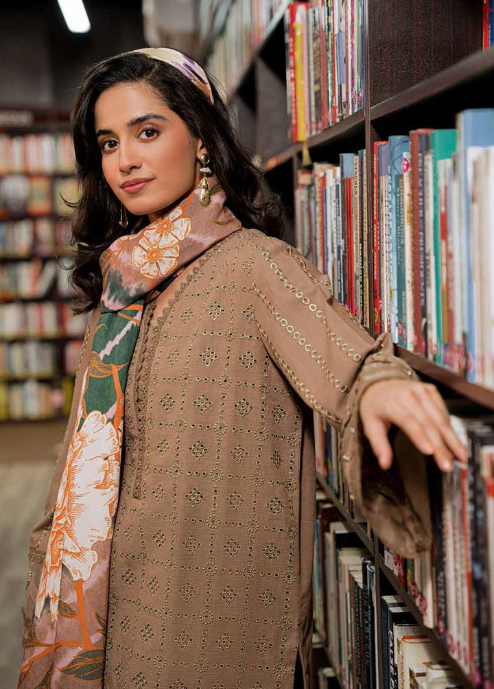 Girl Glam By Nureh Embroidered Chikankari Suits Unstitched 3 Piece NU22GG NU2-73 - Winter Collection