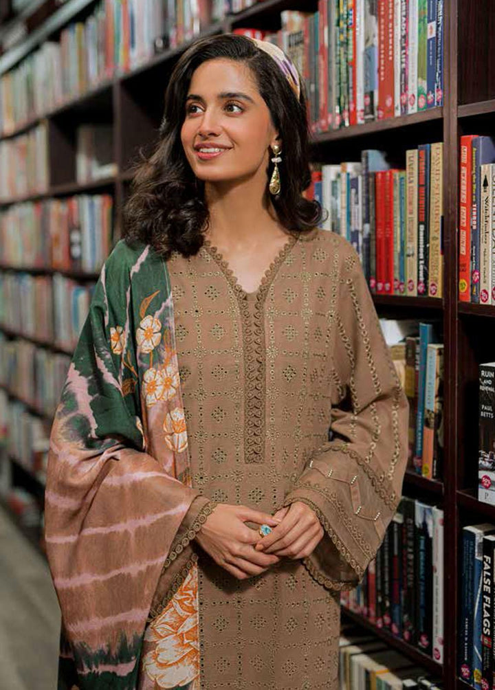 Girl Glam By Nureh Embroidered Chikankari Suits Unstitched 3 Piece NU22GG NU2-73 - Winter Collection