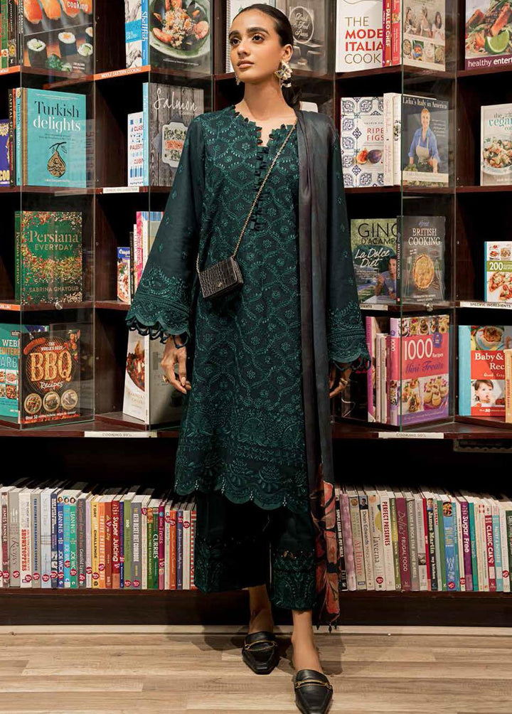 Girl Glam By Nureh Embroidered Chikankari Suits Unstitched 3 Piece NU22GG NU2-76 - Winter Collection