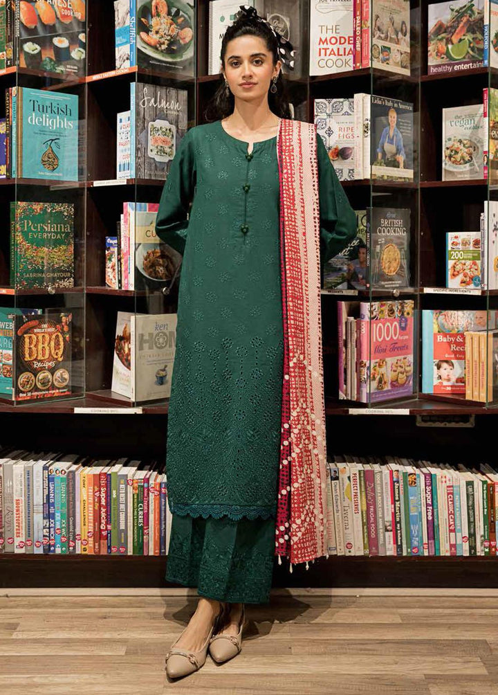 Girl Glam By Nureh Embroidered Chikankari Suits Unstitched 3 Piece NU22GG NU2-79 - Winter Collection