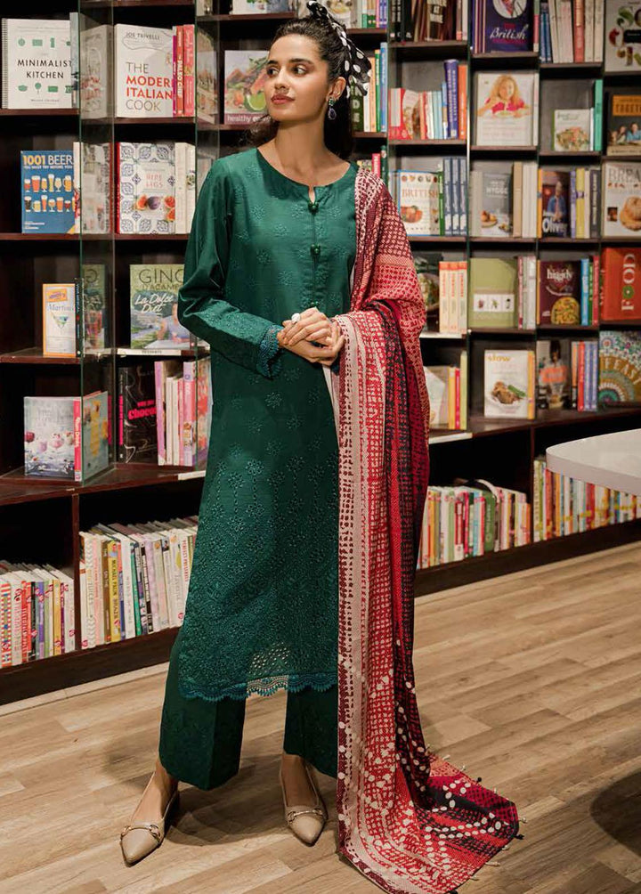 Girl Glam By Nureh Embroidered Chikankari Suits Unstitched 3 Piece NU22GG NU2-79 - Winter Collection