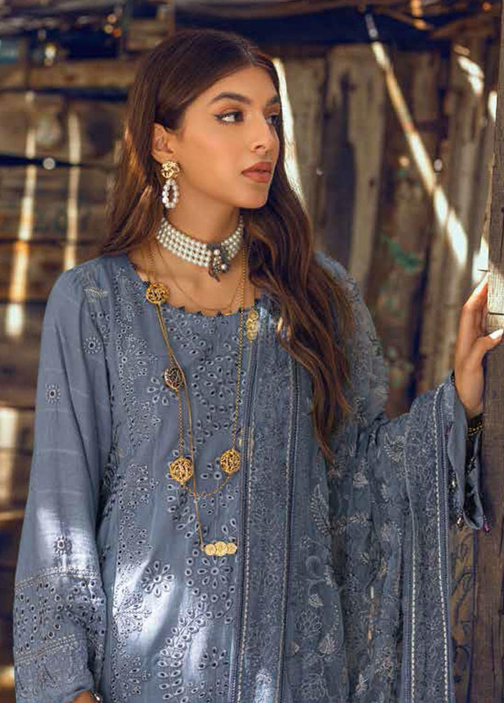 Karavan By Nureh Embroidered Karandi Suits Unstitched 3 Piece NU22KK NW 53 - Winter Collection